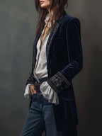 Nuria - Elegant Velvet Jacket