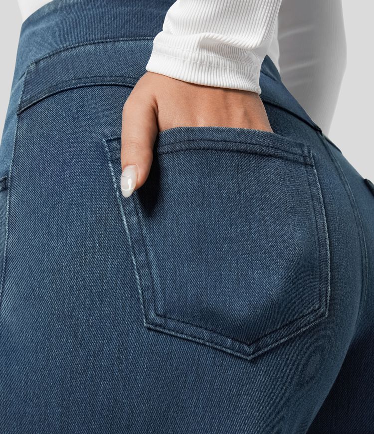 Estela | Pantalón con cintura alta y corte ancho diseño suelto