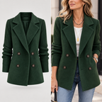 Carla | Blazer Elegante con Mangas de Punto