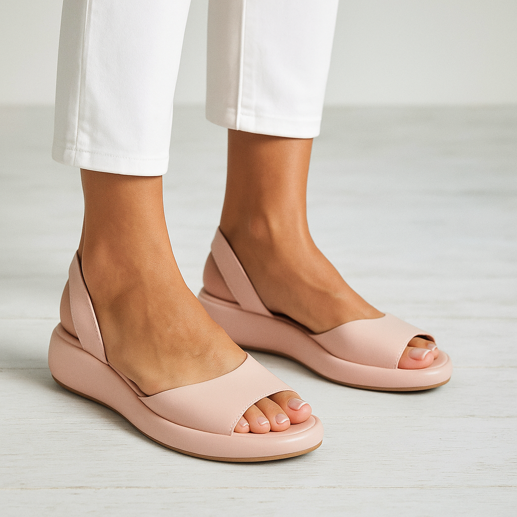Sandalias ortopédicas con plantilla acolchada