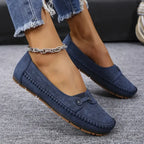 Zapatos Casuales Antideslizantes de Cuero