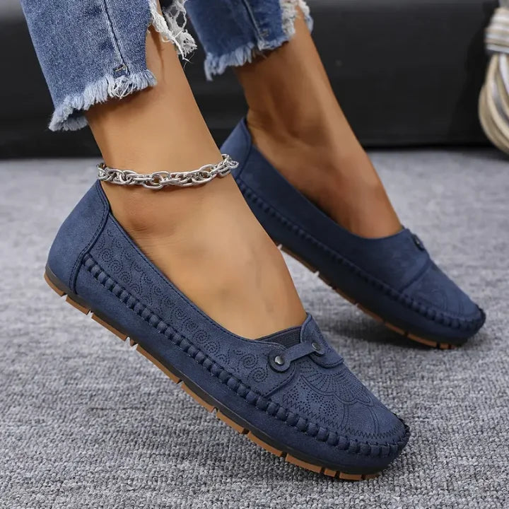 Zapatos Casuales Antideslizantes de Cuero