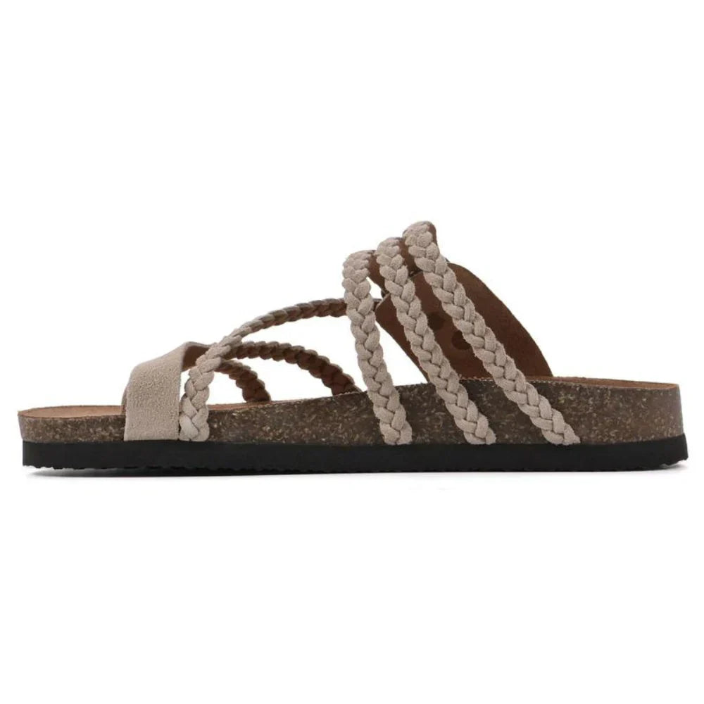 Sandalias trenzadas