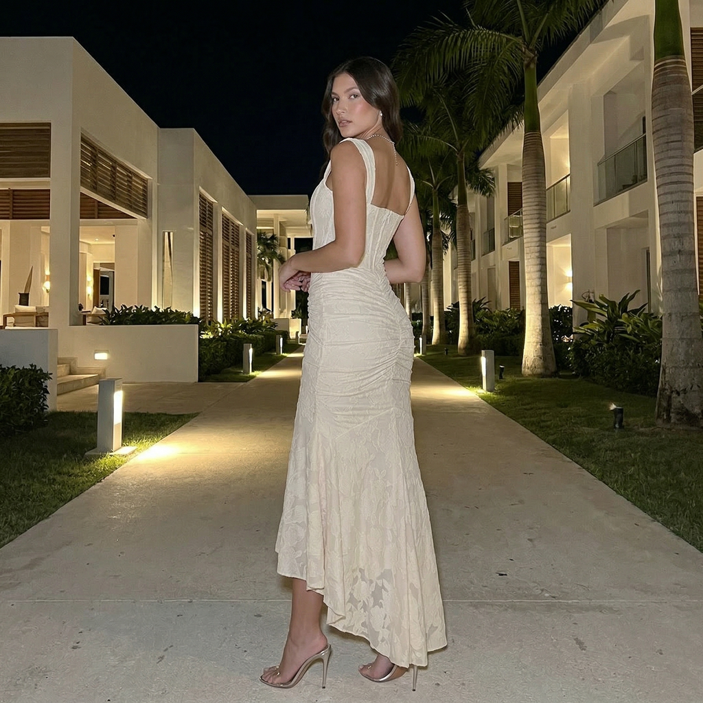 Vestido Elegante que Moldea y Realza Tu Figura