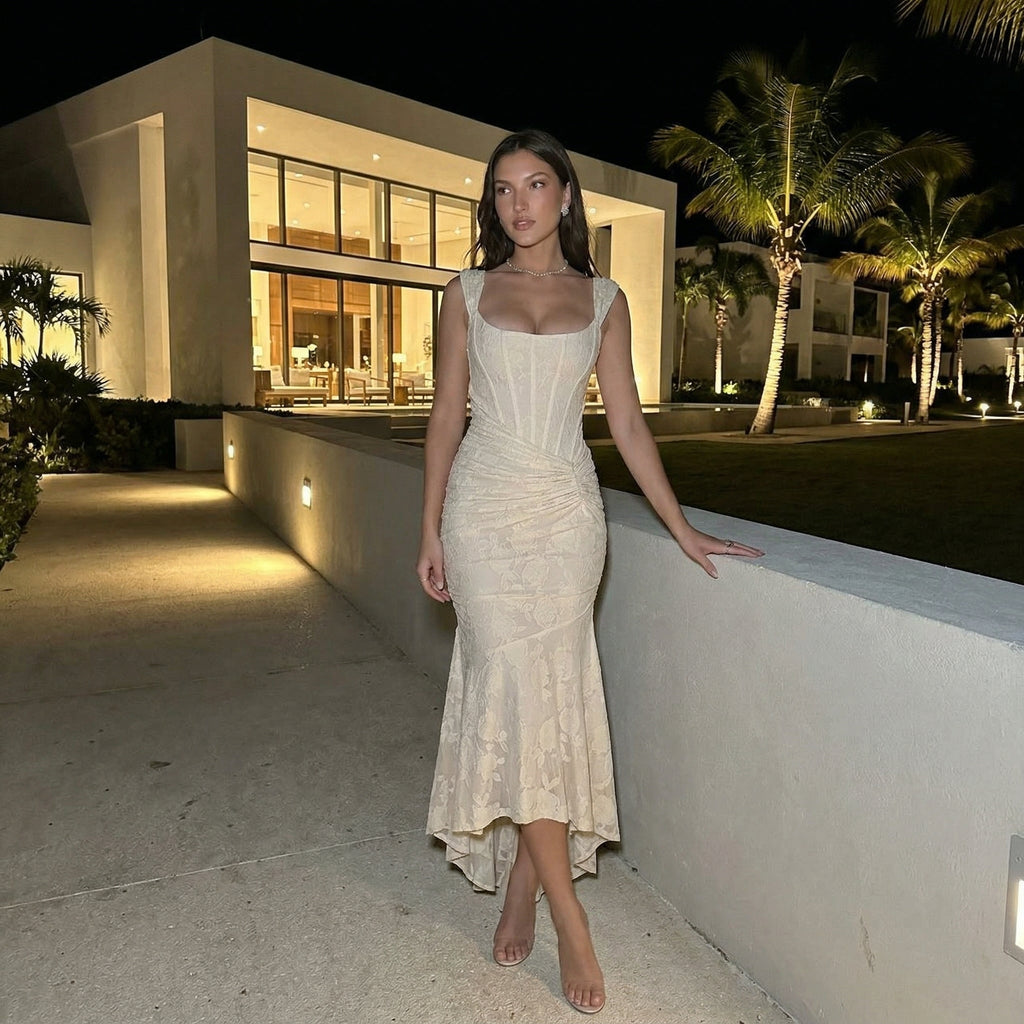 Vestido Elegante que Moldea y Realza Tu Figura