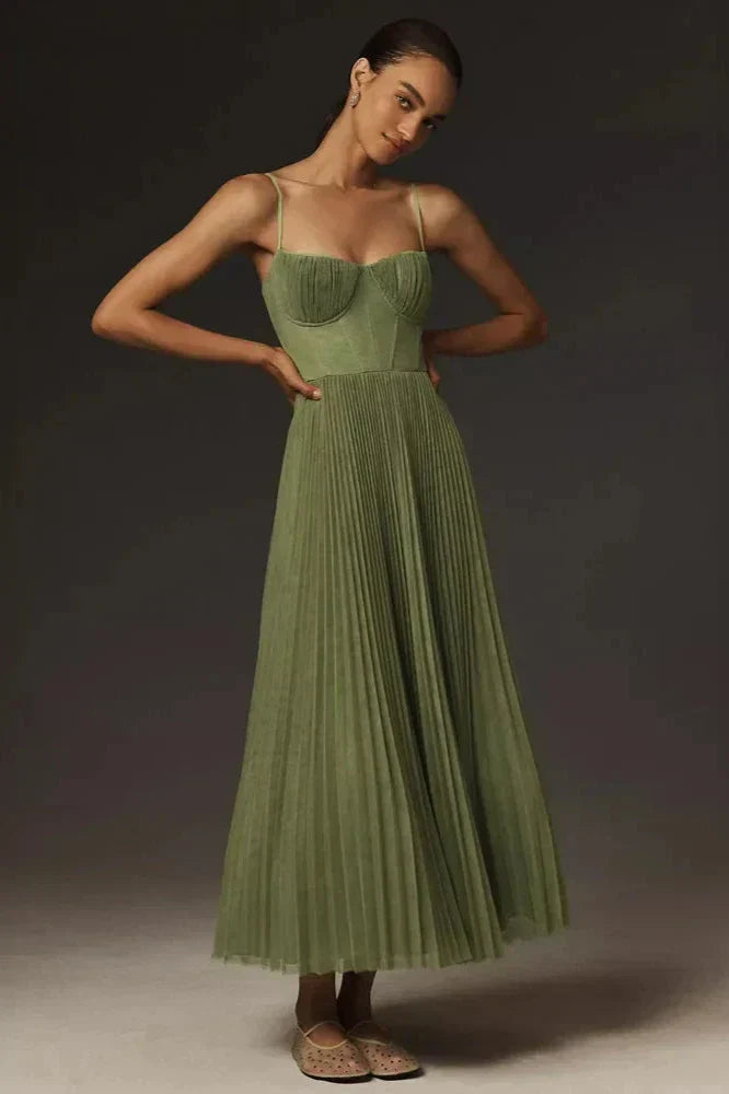 Vestido Midi Verde