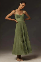 Vestido Midi Verde