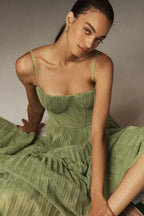 Vestido Midi Verde