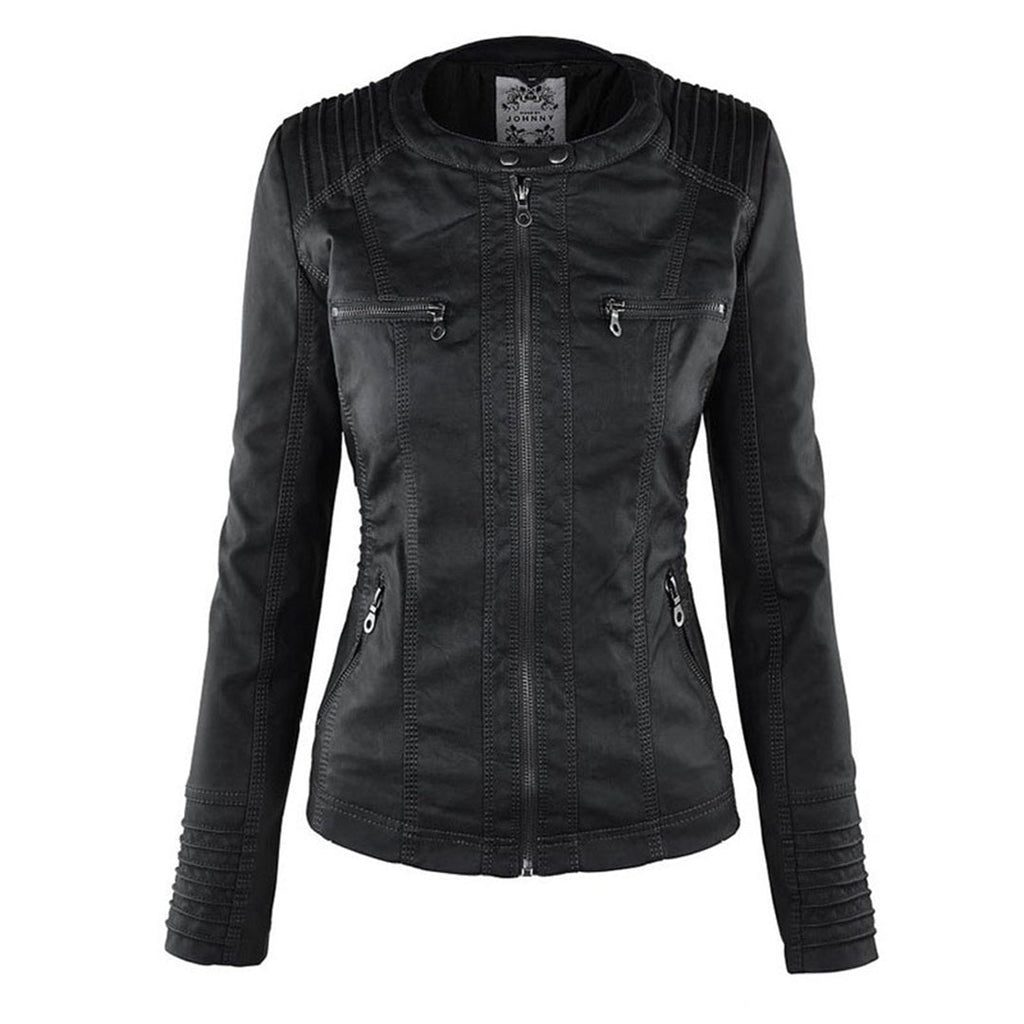 Chaqueta elegante mujer con capucha y cremallera – chaqueta moderna mujer
