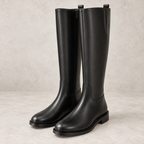 Carlota | Botas altas elegantes con cremallera lateral