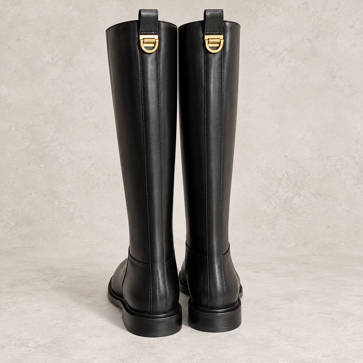 Carlota | Botas altas elegantes con cremallera lateral