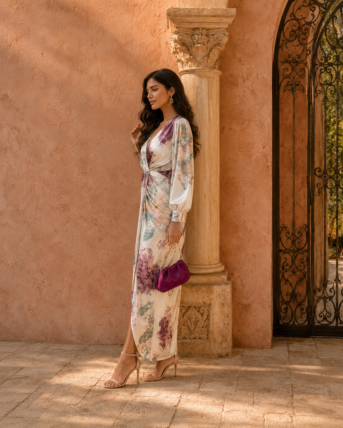 Conjunto con estampado floral