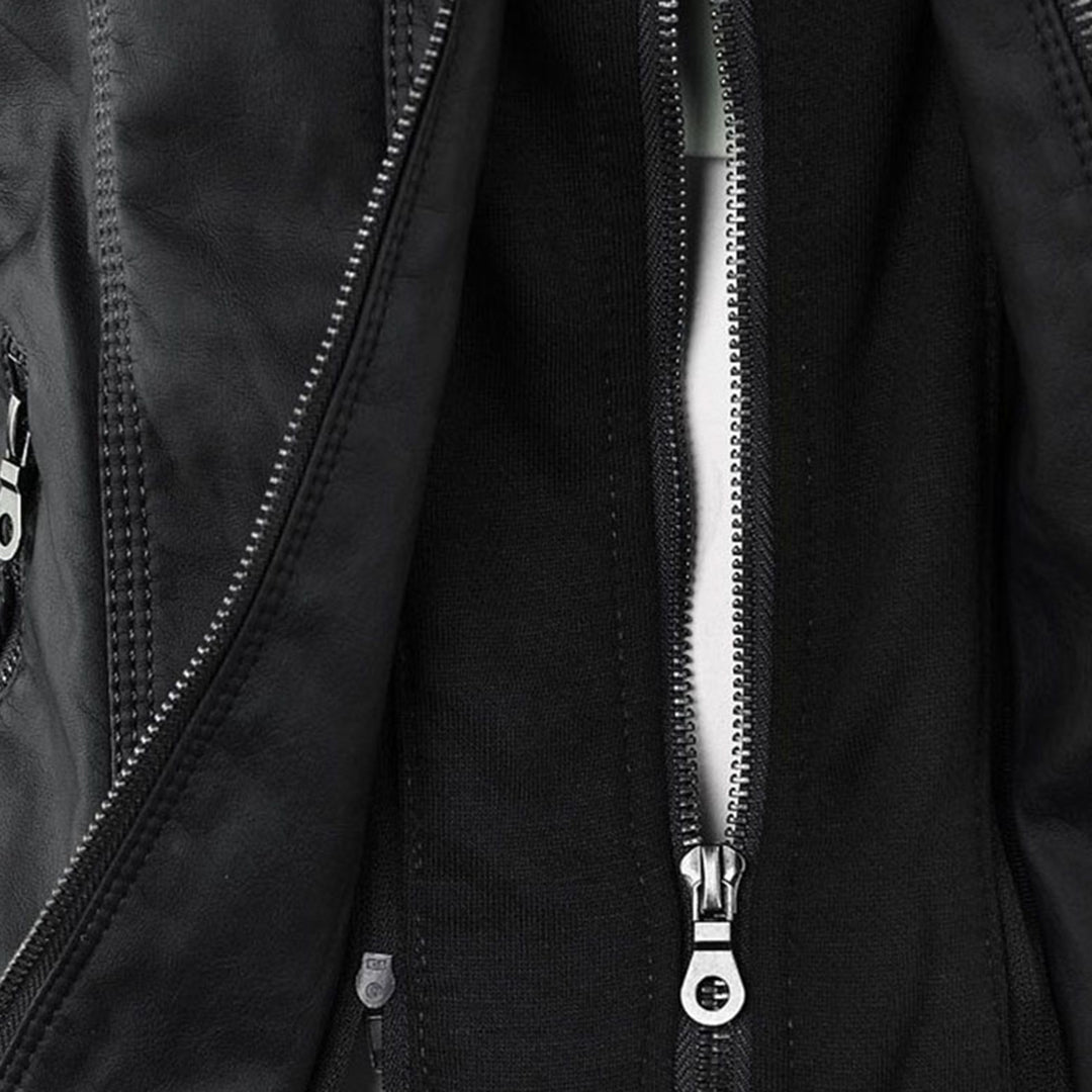 Chaqueta elegante mujer con capucha y cremallera – chaqueta moderna mujer