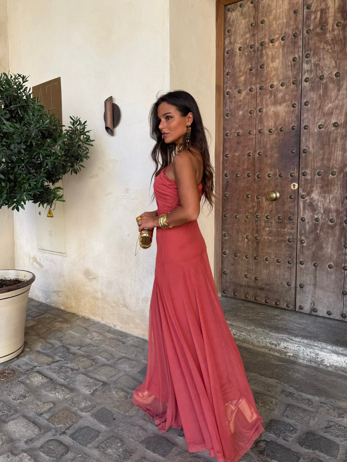 Vestido rosa
