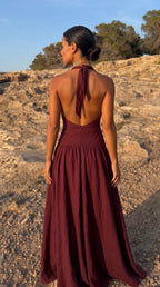 Vestido terracota