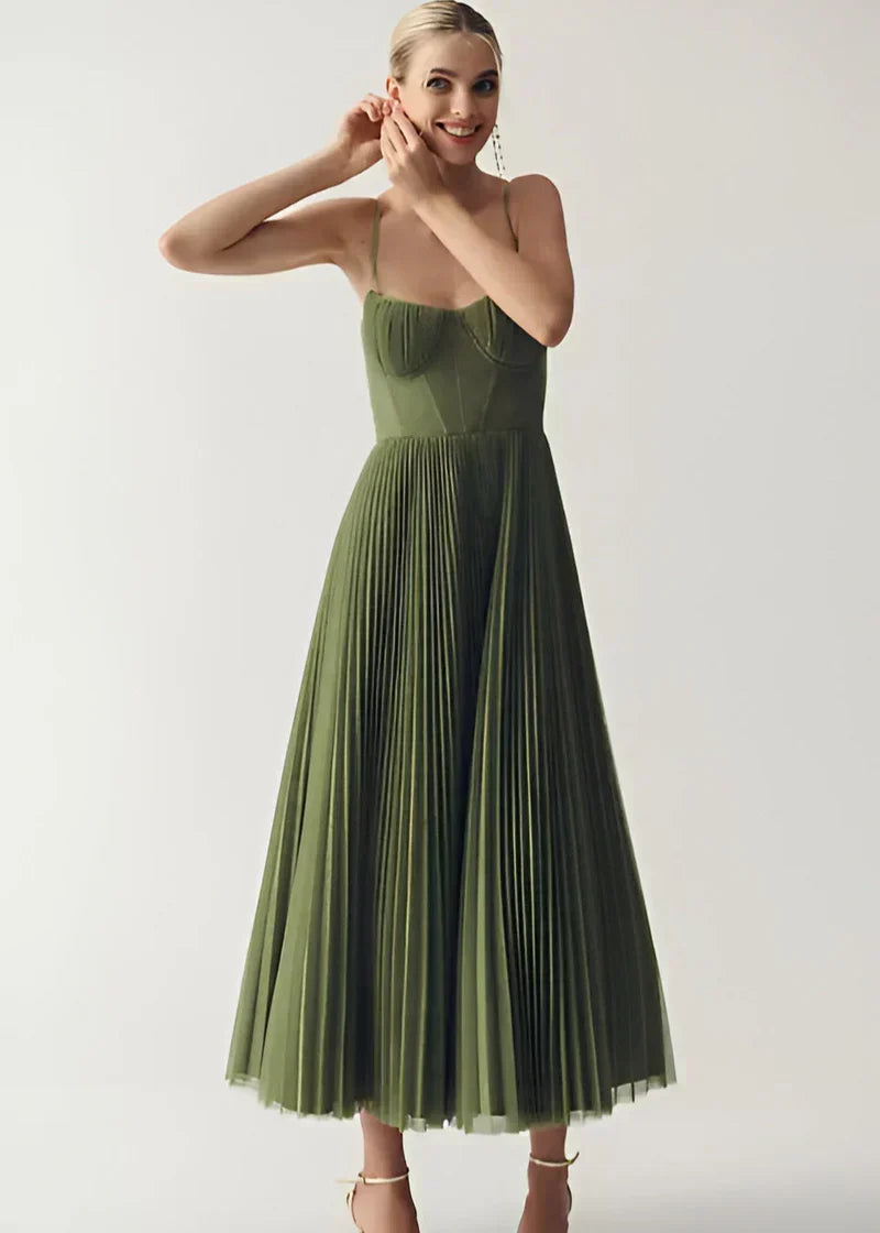 Vestido Midi Verde