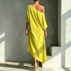 Vestido asimétrico elegante