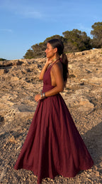 Vestido terracota