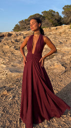 Vestido terracota