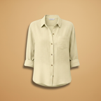 Silvia | Blusa para mujer con botones y manga corta