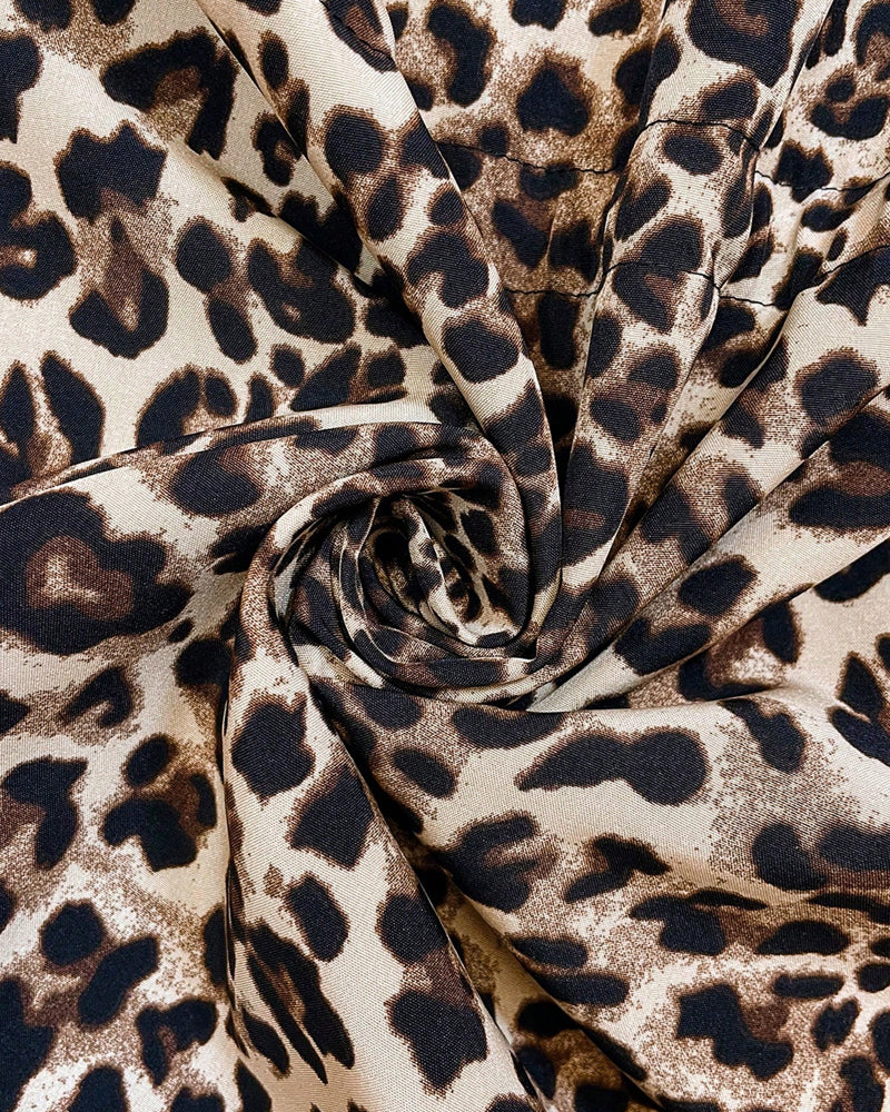 Abrigo reversible mujer con capucha – abrigo mujer estampado leopardo