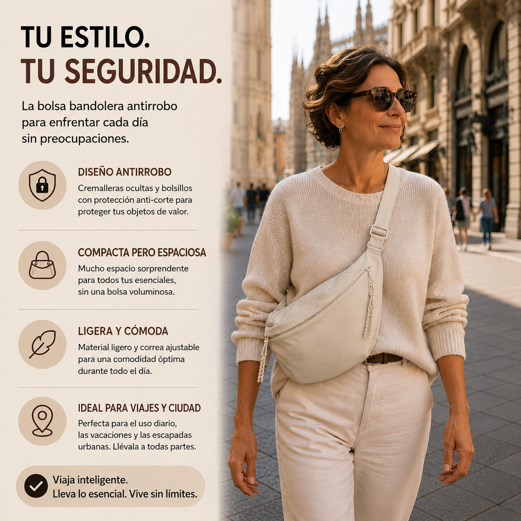 Aria | Bolso de Hombro Negro
