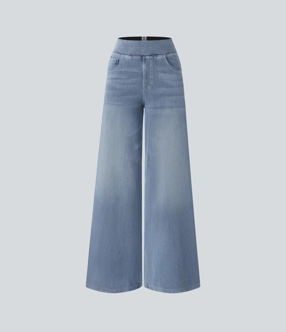 Estela | Pantalón con cintura alta y corte ancho diseño suelto