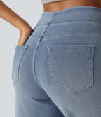 Estela | Pantalón con cintura alta y corte ancho diseño suelto