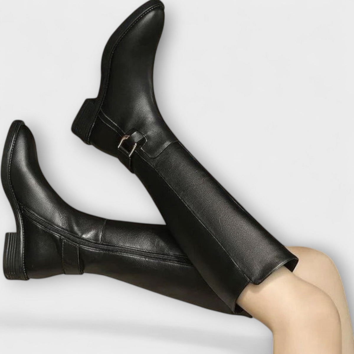 Bota Alta de Cuero
