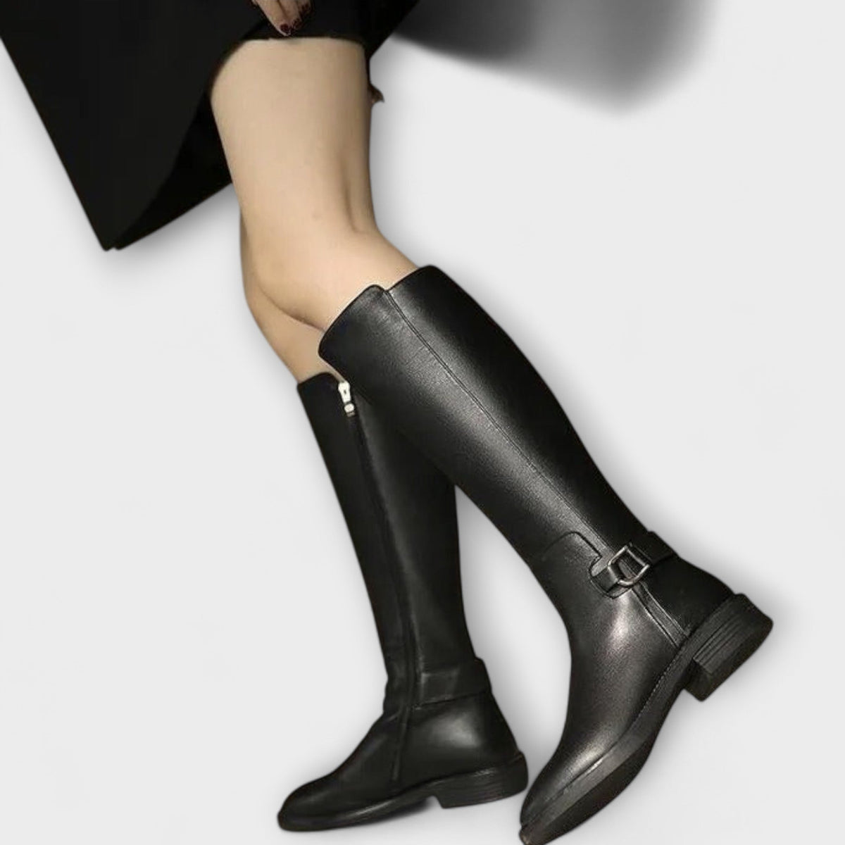 Bota Alta de Cuero