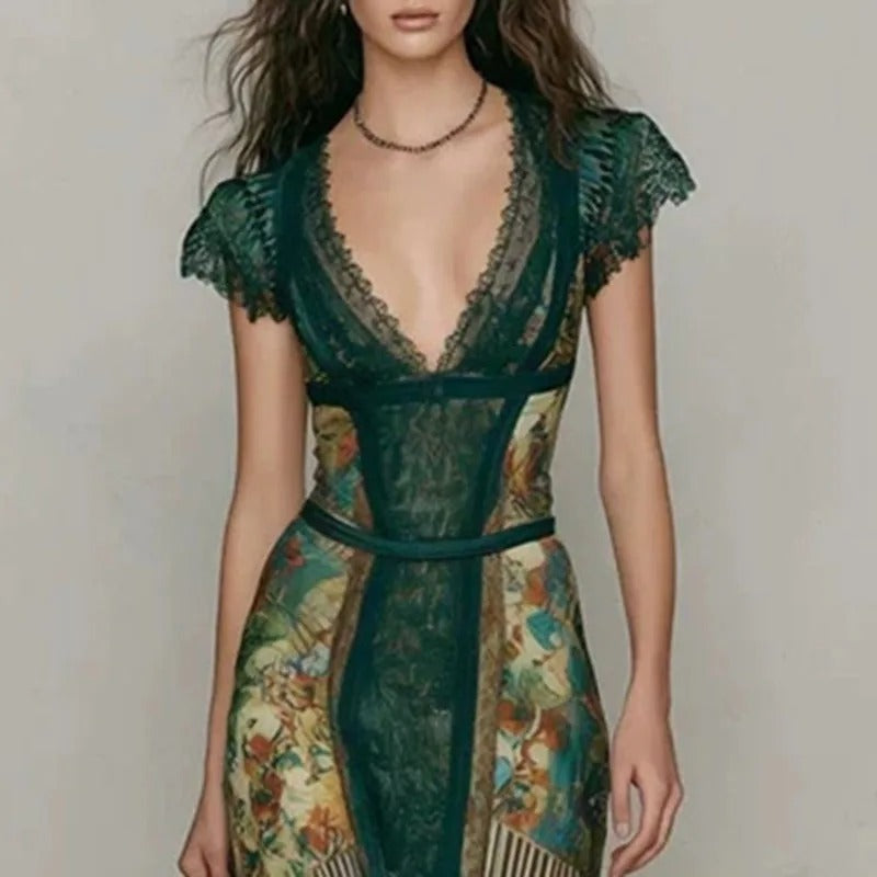 Balbina Vestido Maxi Floral