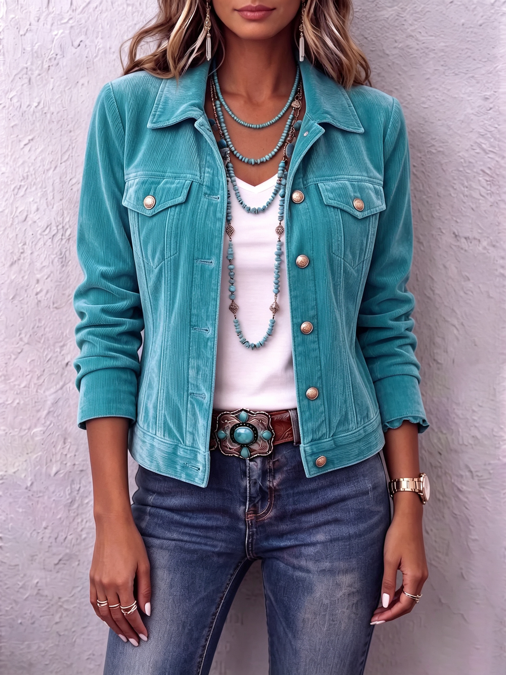 RAFFAELLA | Chaqueta Boho de Inspiración Vintage