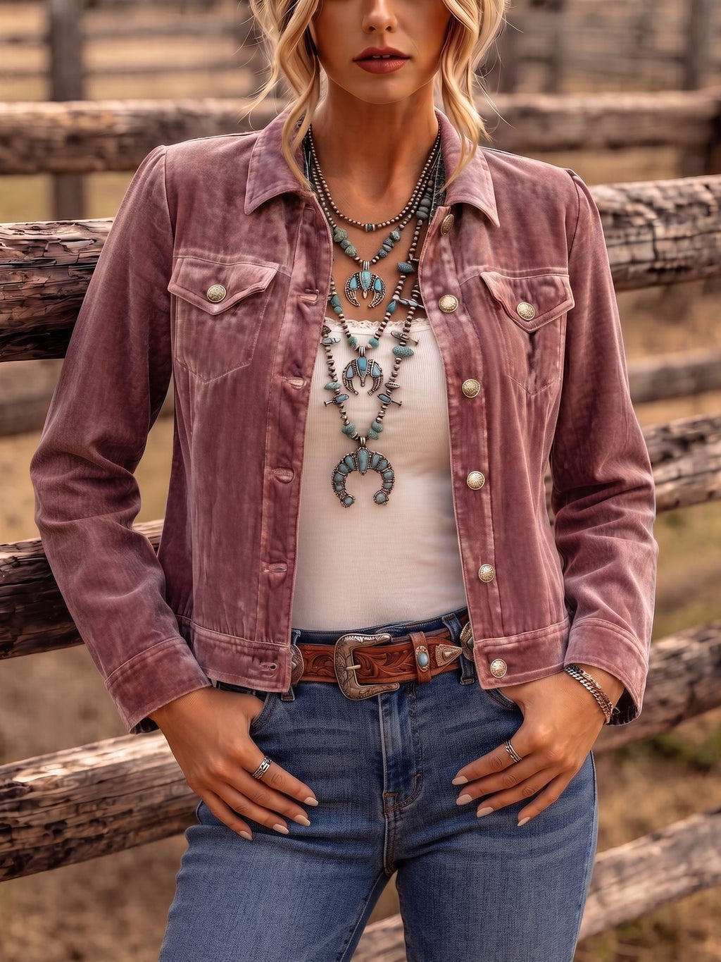 RAFFAELLA | Chaqueta Boho de Inspiración Vintage