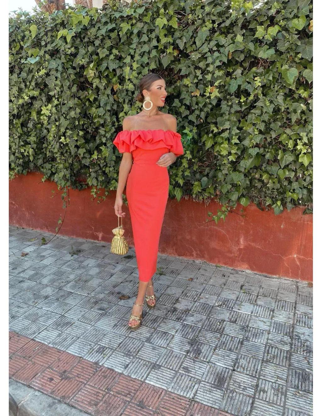 Vestido Midi Sin Mangas