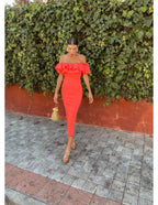 Vestido Midi Sin Mangas