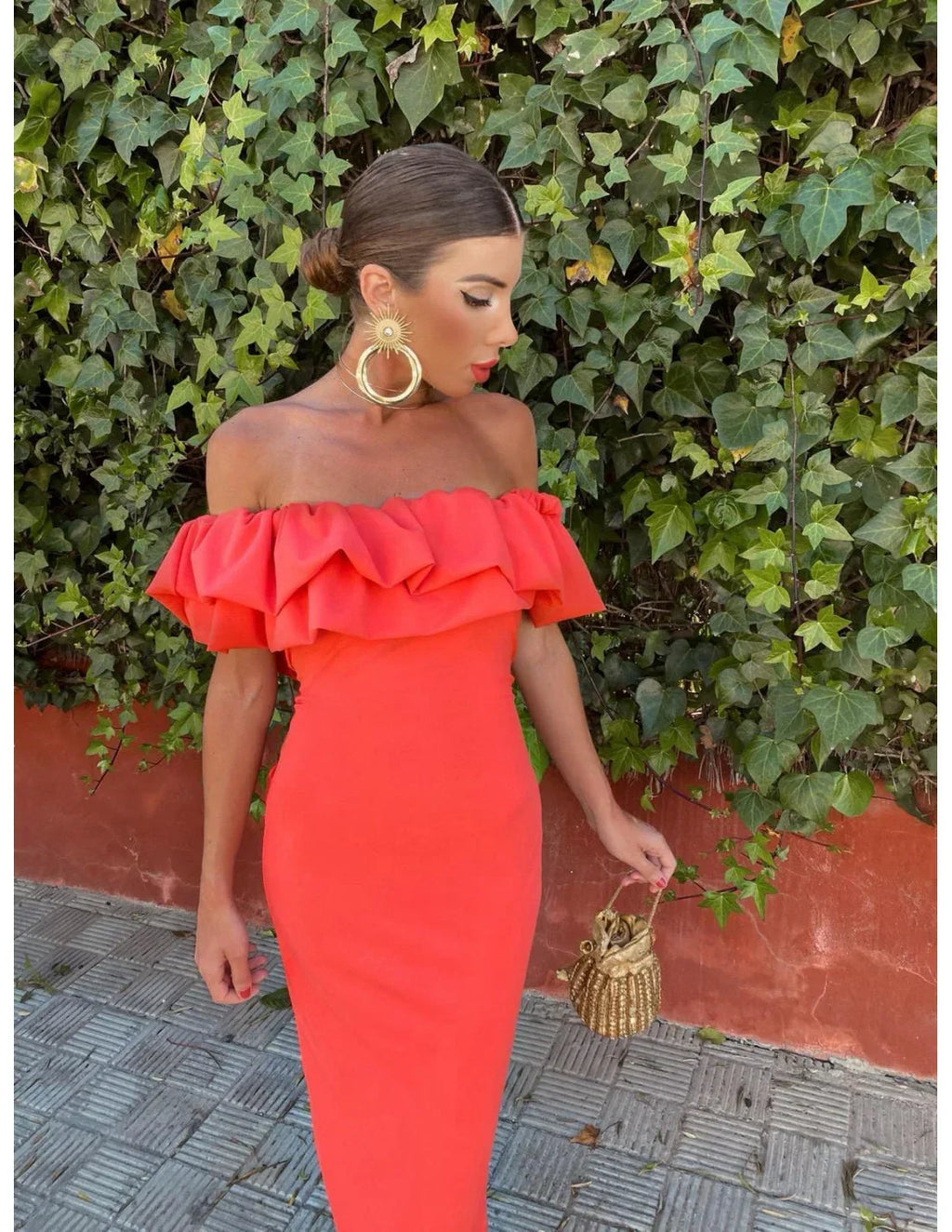 Vestido Midi Sin Mangas