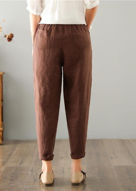 Basilisa | Pantalón para mujer con cintura elástica amplia