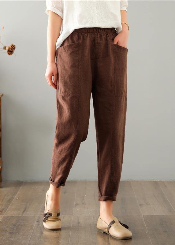 Basilisa | Pantalón para mujer con cintura elástica amplia