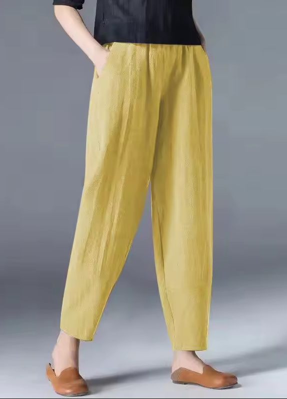 Basilisa | Pantalón para mujer con cintura elástica amplia